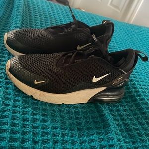 Nike Air Black Kids Athletic Shoes